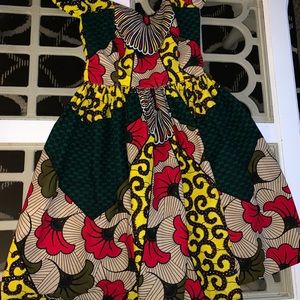 African Print Dress